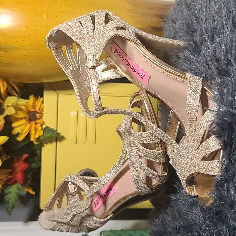 Betsey Johnson Glitzy Heels